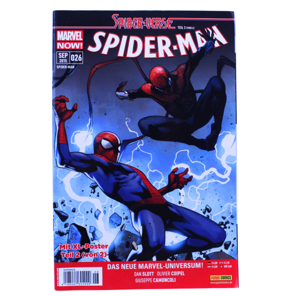 Marvel Now! Spider-Man Nr. 26 | Panini Comics 2015 | Amazing Spider-Man 11–12 | Dan Slott & Olivier Coipel